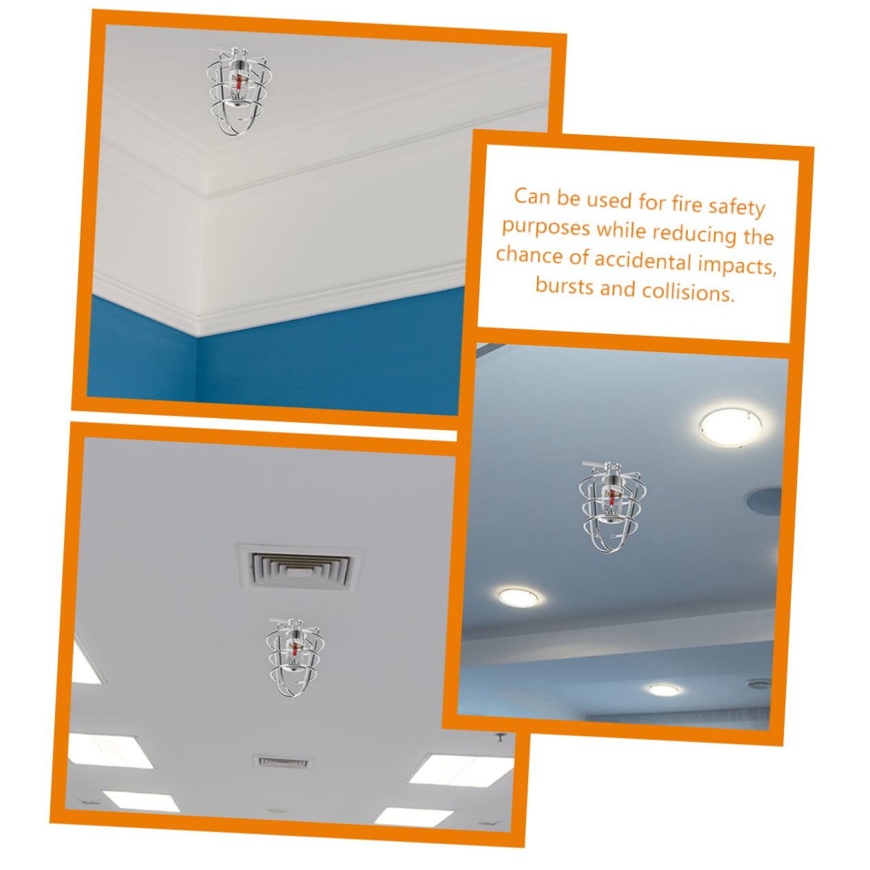 Amazon | Lurrose スプリンクラーヘッドキャップ金属製スプリンクラー